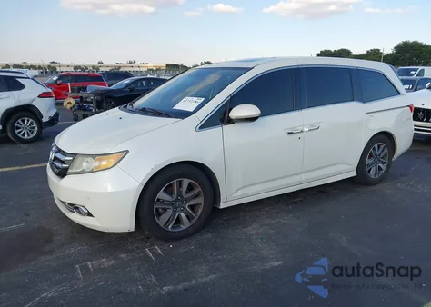 2016 Honda Odyssey Touring/Touring Elite from USA, damaged, VIN 5FNRL5H90GB023496